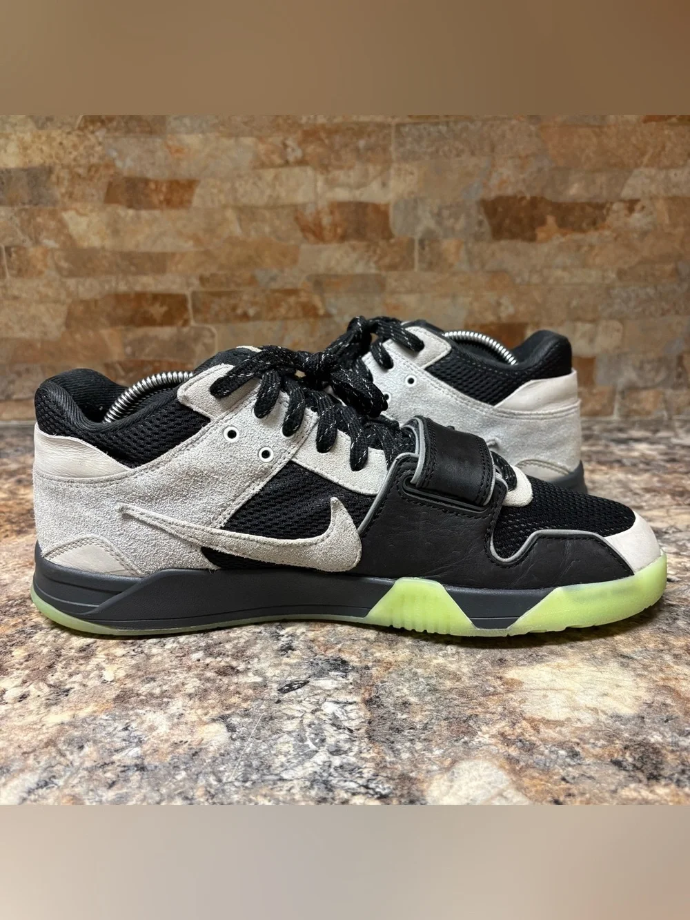 Jordan Jumpman Jack TR Travis Scott x Chase B Black Night Silver Size 10